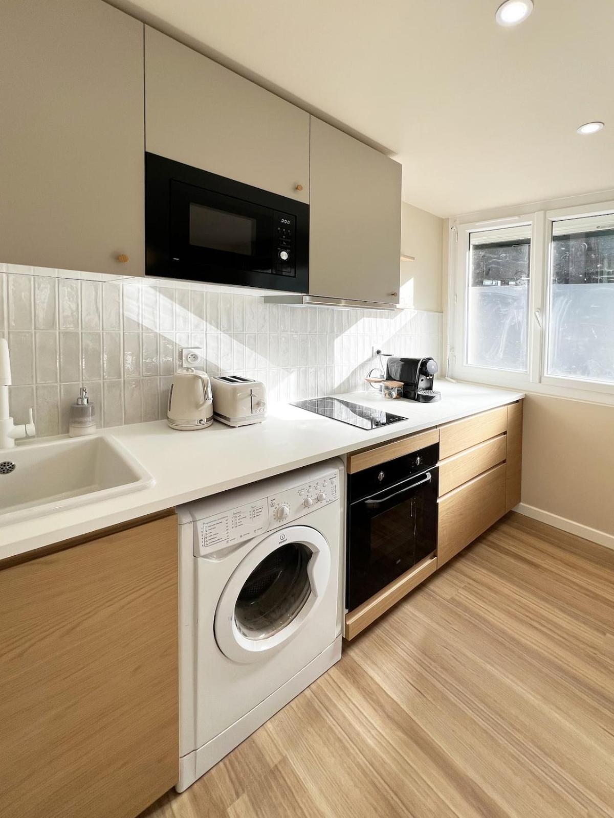 Apartment T2 Renove, Quartier Compans *