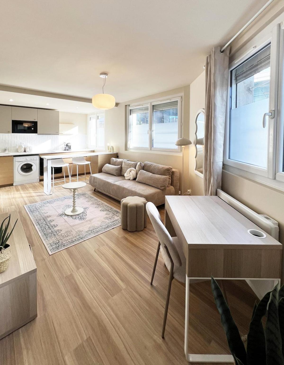 T2 Renove, Quartier Compans Apartment